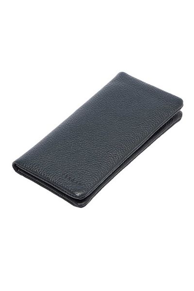 Tergan Navy Blue Genuine Leather Men's Credit Card Holder - S1Kk 00001630 -X86