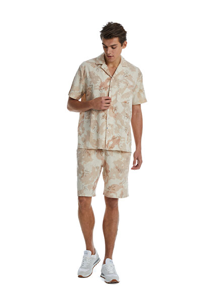 Blackspade Ανδρικό πουκάμισο 40457 - Κρεμ