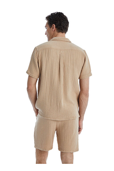 Blackspade Ανδρικό πουκάμισο 10516 - Μπεζ