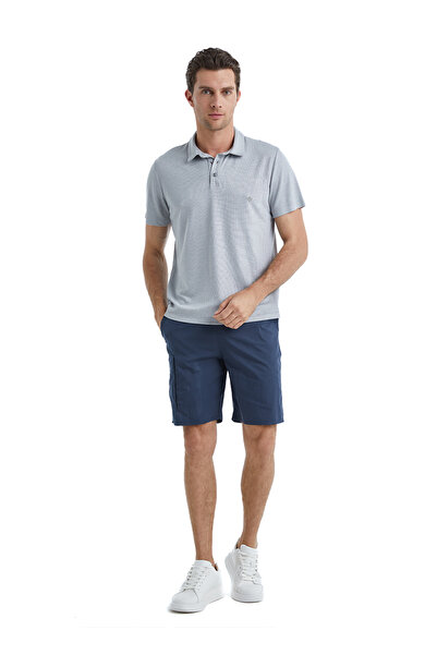 Blackspade Ανδρικό μπλουζάκι πόλο 40509 - Γκρι