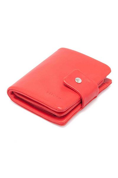 Tergan Red Genuine Leather Men's Wallet - S1Ce 00001404 -D39