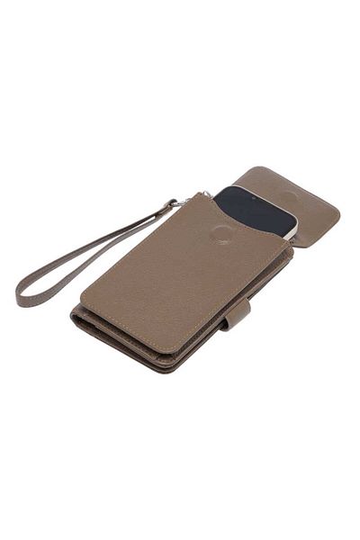 Tergan Μπεζ Δερμάτινη Unisex Τσάντα Portfolio - S1PC 00001655 -Β56