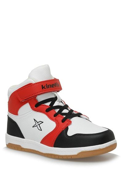 Kinetix Jones J Hi F 4Pr White Boys High Sneakers