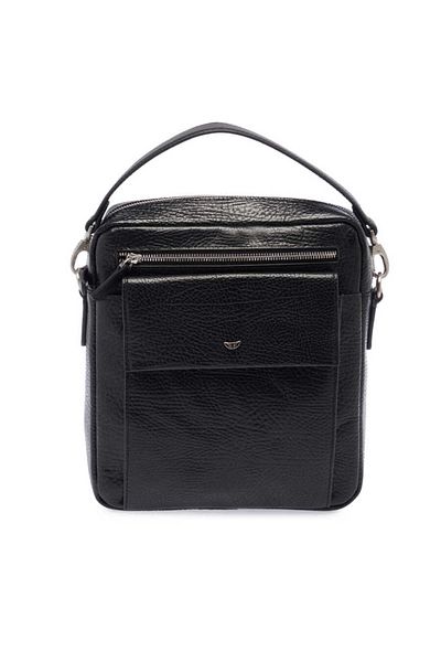 Tergan Black Genuine Leather Men's Crossbody Bag - S1Ac 00021431 -P6Y