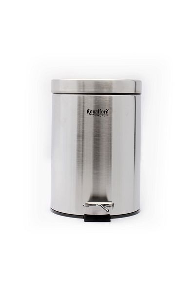 ROYALFORD RF5125 5 Litres Kitchen Pedal Trash Bin, Odor free