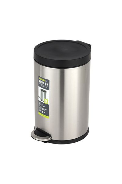 ROYALFORD 8L Pedal Dustbin- RF12243