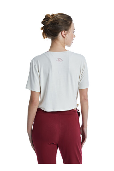 Blackspade Γυναικείο T-Shirt Κρεμ Κρεμ - 70526