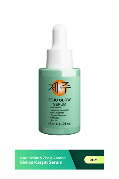 JEJU GLOW Gözenek Yağlanma Siyah Nokta Sivilce Ve Acne Karşıtı Serum 30 ml Ni...