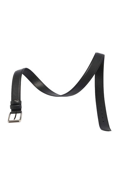 Tergan Black Genuine Leather Men's Belt - S1Ek 00000370 -D62