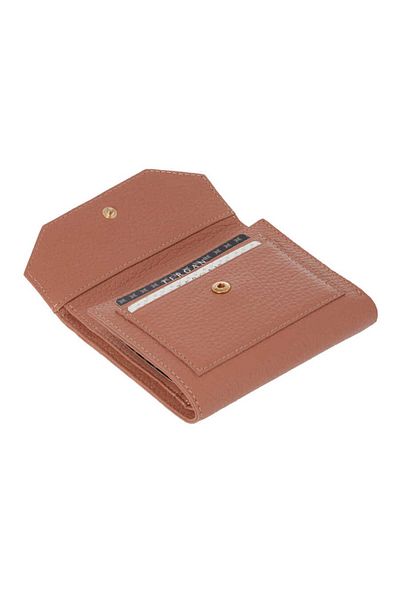 Tergan Powder Genuine Leather Women's Wallet - S1Cb 00005809 -I0U