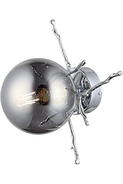Ceet Markets Lucea Lumeno Single Chrome Sconce 1Xe27