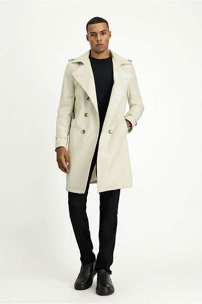 Kiğılı Double Breasted Top Coat & Trench Coat