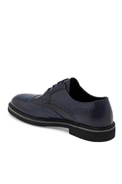 Tergan Lacivert Hakiki Deri Erkek Klasik Ayakkabı - E24S1AY56954-A31