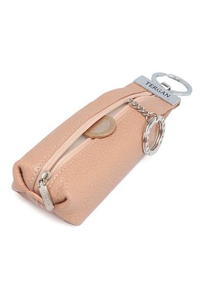Tergan Powder Genuine Leather Unisex Keychain - S1An 00000193 -I0U