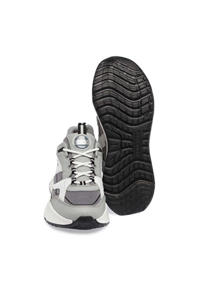 Tergan Gri Hakiki Deri Erkek Sneaker - E24I1AY56803-I8H