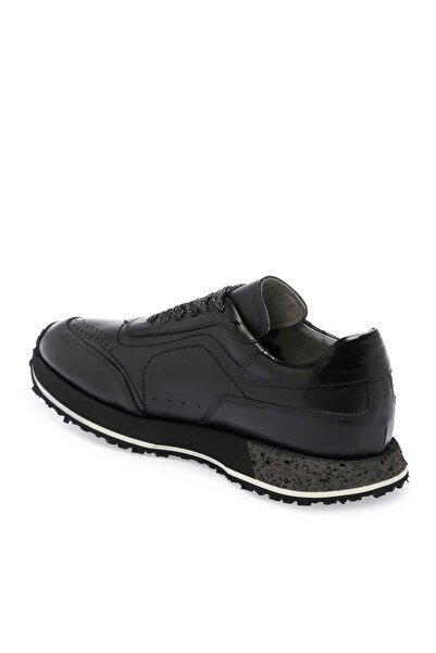 Tergan Siyah Hakiki Deri Erkek Sneaker - E24S1AY56979-A43