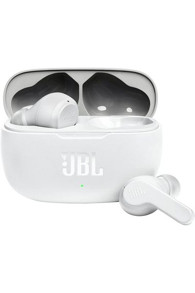 JBL Wave200 True Wireless Earbud Headphones, Deep Powerful Bass, 20H Battery, Dual Connect, Hand-Fre