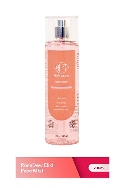 JEJU GLOW %100 Saf Gül Suyu & Bitki Özleri Ile Nemlendirici Arındırıcı Besley...