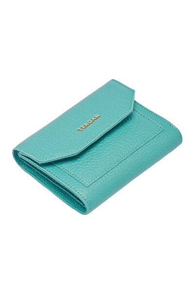 Tergan Mavi Hakiki Deri Kadın Cüzdan - S1cb00005809-n29