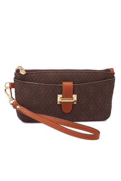 Tergan Coffee Print Women's Wallet - S1Cb 00055818 -R9C