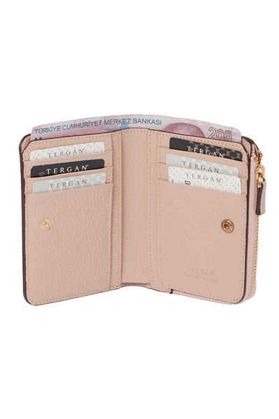 Tergan Powder Genuine Leather Women's Wallet - S1Cb 00005812 -S94
