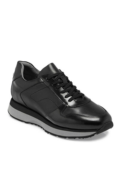 Tergan Siyah Hakiki Deri Erkek Sneaker - E24S1AY57042-K4J