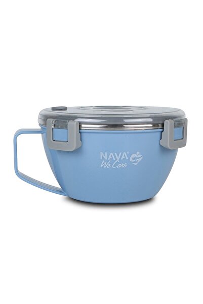 Nava Caserola rotunda Nava We care 850 ml albastru
