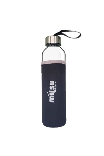 Mil Water Sheathed Glass Flask 500 ml