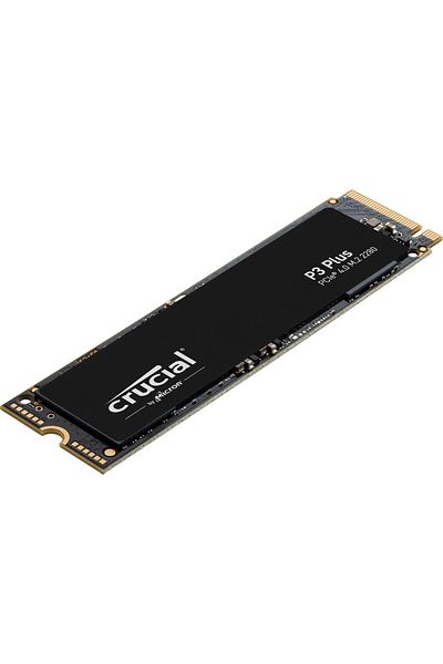 Crucial P3 Plus 500 جيجابايت 3D Nand Gen4 NVMe PCIE M.2 SSD (4700-1900 ميجا بايت/ثانية) Ct500p3pssd8