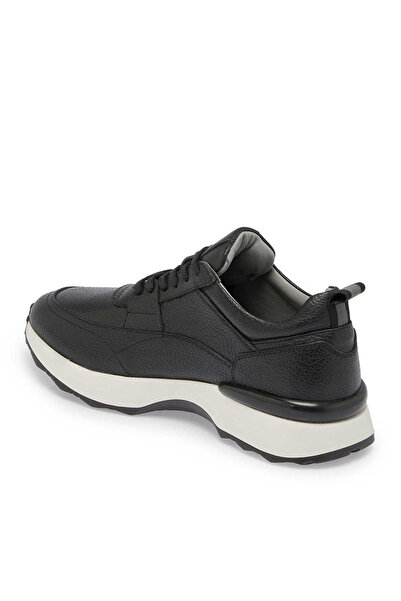 Tergan Siyah Hakiki Deri Erkek Sneaker - E24S1AY56934-A41