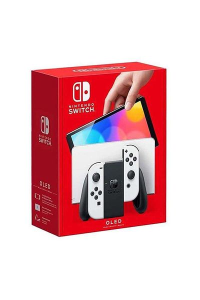 Nintendo Switch OLED (2021) Model - Joy Controller - White