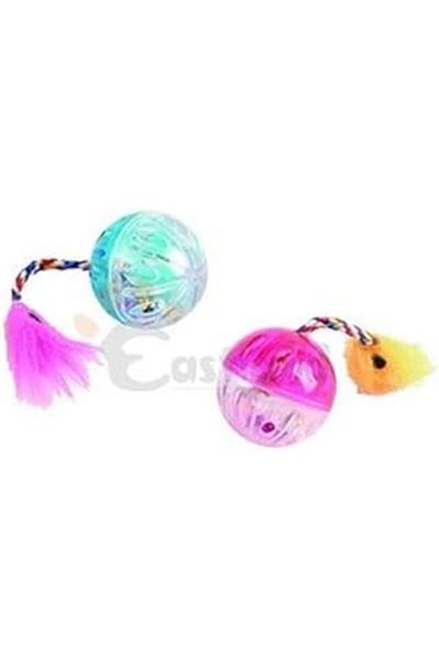 Hepta Collection Beeztees Eastland 553111   Cat Toy Rattle Ball, 60 Pieces