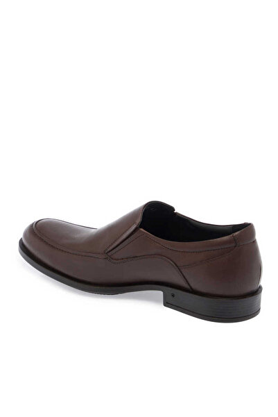 Tergan Kahve Hakiki Deri Erkek Klasik Ayakkabı - E24S1AY56983-A24