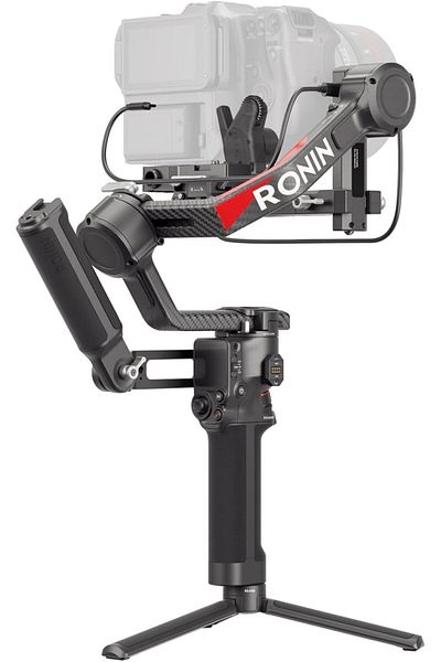 DJI مجموعة RS 4 Pro، مثبت ثلاثي المحاور لكاميرات DSLR وكاميرات السينما