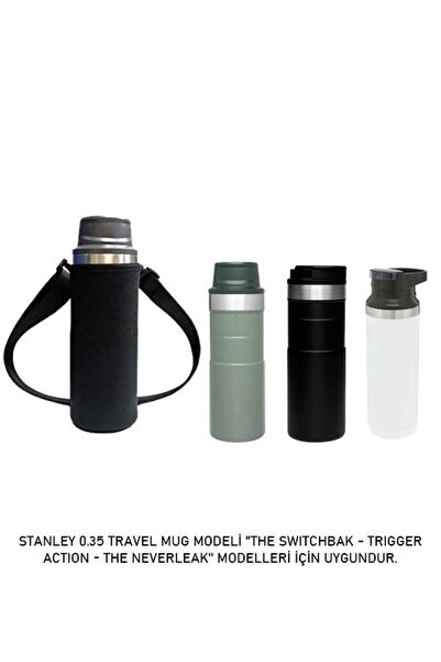 SAFİR Safir Kamp Stanleye 0.35 Lt. Trigger Action Termos Ile Uyumlu Omuz Askılı Kılıf
