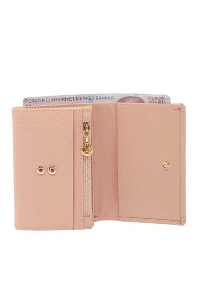 Tergan Powder Leather Women's Wallet - S1Cb00005815-M0G