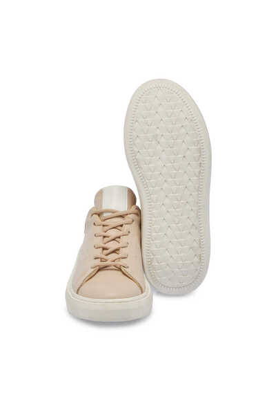 Tergan Bej Vegan Kadın Sneaker - K23S1AY66896-D67