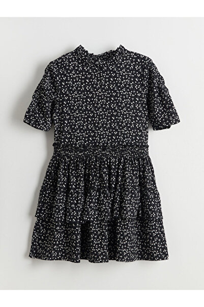 LC Waikiki Rochie pentru fetiță cu decolteu în formă de flori de sezon nou - ...