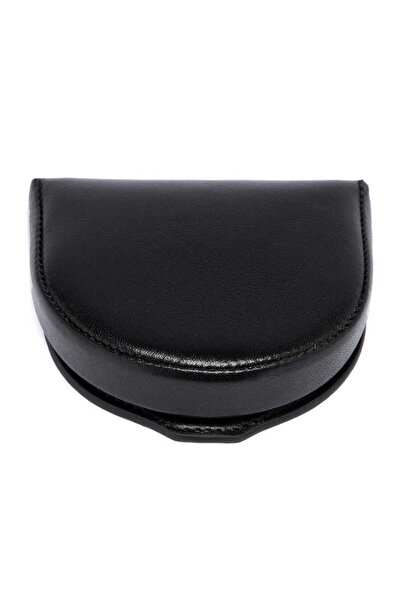 Tergan Siyah Deri Unisex Bozuk Paralık - S1BP00001618-B06