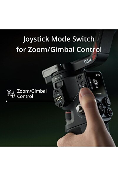 DJI RS 4, 3-Axis Gimbal Stabilizer for DSLR and Mirrorless Cameras