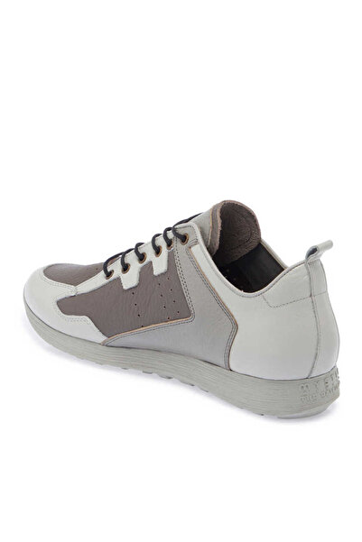 Tergan Gri Hakiki Deri Erkek Sneaker - E24I1AY56756-I8H