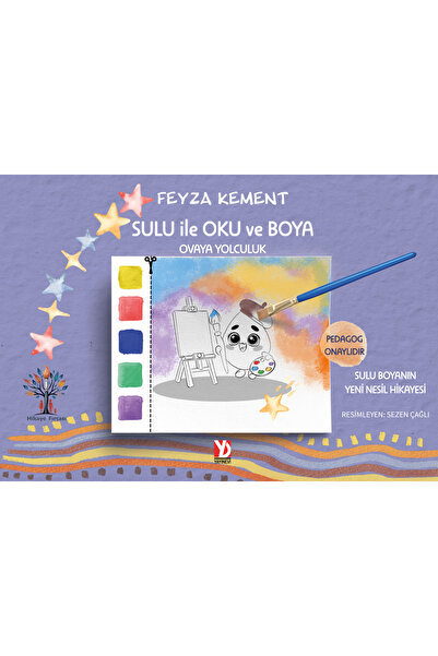 Yazardan Direkt Yayınevi Sulu İle Oku ve Boya   / Ovaya Yolculuk