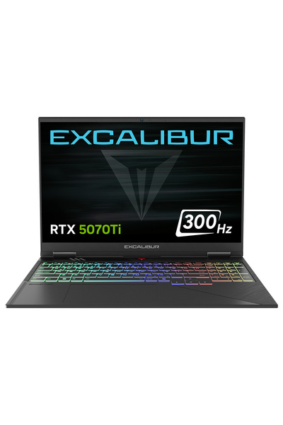 CASPER Excalibur G920 i9-14900HX 64GB 1TB RTX5070Ti 12GB 300Hz 16" Freedos Gaming Laptop  G920.1490-EFP0X-E