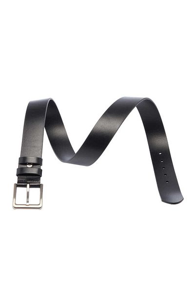Tergan Black Genuine Leather Men's Belt - S1Ek 00000361 -B13
