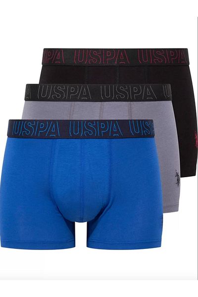 U.S. Polo Assn. ΑΝΔΡΙΚΟ ΑΔΕΙΑ USPA BONE- fashion 3τμχ Σετ Ederlic (σε κουτί)