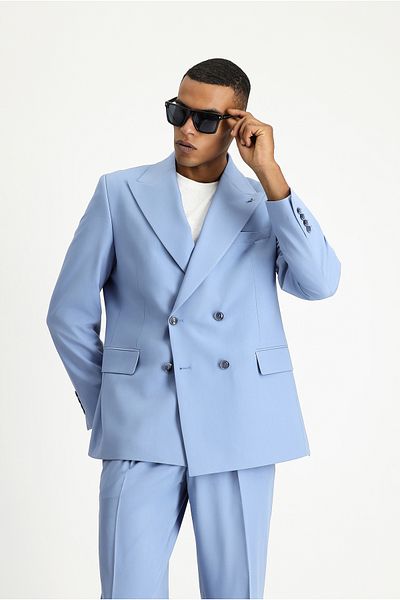 Abdullah Kiğılı Oversize Extra Comfortable Fit Double Breasted Suit