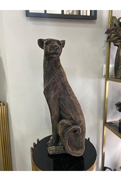 Mirsa Global Dekoratif Puma Leopar Çita Biblo 70 cm