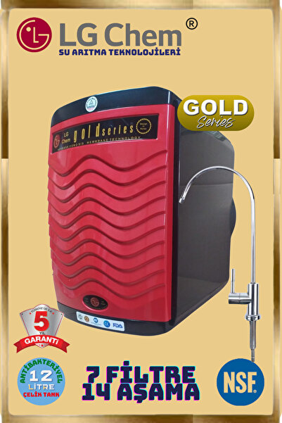 ligth gastro LG Chem GOLD SPECIAL SYH-KIR 12 LİTRE 7 FİLTRE 14 AŞAMA SU ARITM...