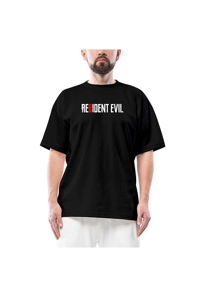 Z zepplin Resident Evil 8 Oversize Black T-Shirt