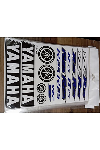 Gogo STİCKER YZF R25 YAZILI YAPIŞTIRMALI MAVİ